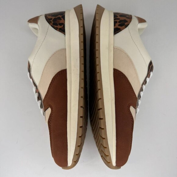 Time And Tru Womens MTT22AC001 Multicolor Leopard Low Top Size 7 Sneakers - Picture 7 of 10